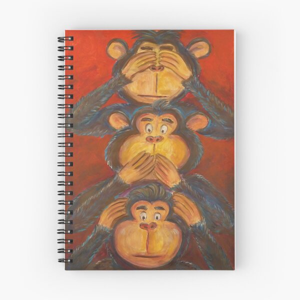 Item preview, Three wise monkeys designed and sold by michalzmuda.