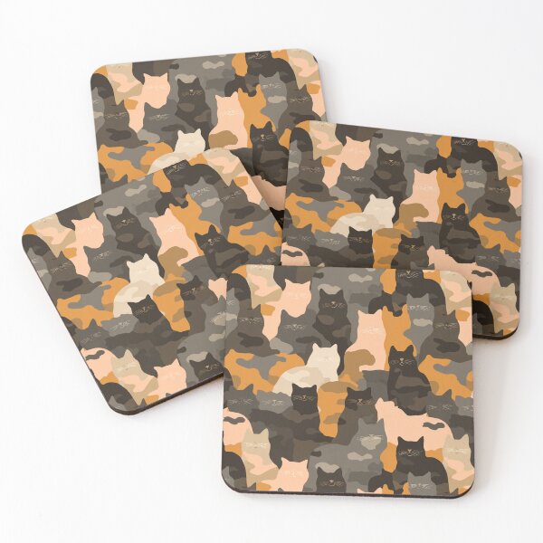 Item preview, Elegant Forest Cat Camouflage  - Best Gifts For Men designed and sold by RoyalStarsPatts.