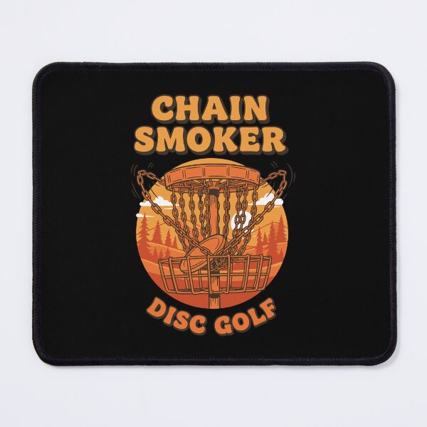 Item preview, Chain Smoker Disc Golf Basket Scene designed and sold by LuminOrb.