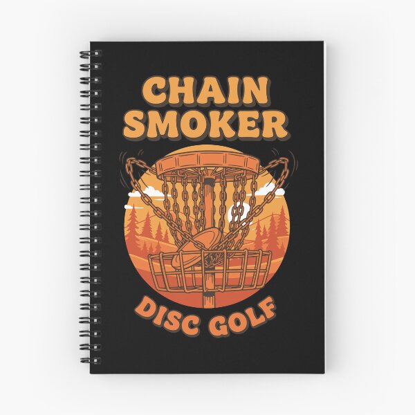 Item preview, Chain Smoker Disc Golf Basket Scene designed and sold by LuminOrb.