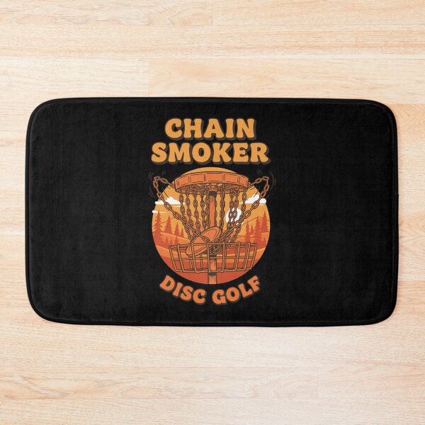 Item preview, Chain Smoker Disc Golf Basket Scene designed and sold by LuminOrb.