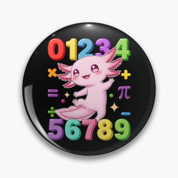 Item preview, Number maths day kids preschool numbers costume Axolotl designed and sold by Antdoodle.