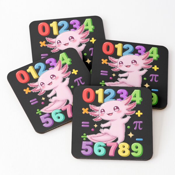 Item preview, Number maths day kids preschool numbers costume Axolotl designed and sold by Antdoodle.