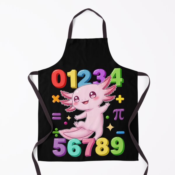 Item preview, Number maths day kids preschool numbers costume Axolotl designed and sold by Antdoodle.