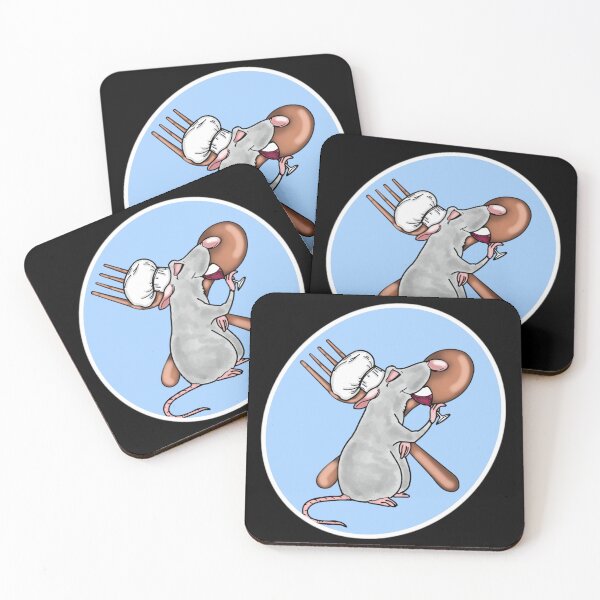 Item preview, Gourmet Rat Chef – Cartoon Culinary Art designed and sold by LittleArtist04.