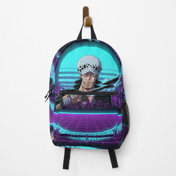 Item preview, One Piece -  Trafalgar Law - Futuristic Retro 80s Style 02 designed and sold by AnimeShin.