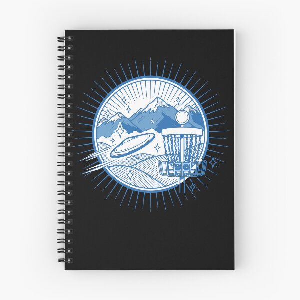 Item preview, Disc Golf Flying Disc Golfer Mountain Scene designed and sold by LuminOrb.