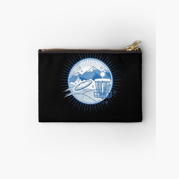 Item preview, Disc Golf Flying Disc Golfer Mountain Scene designed and sold by LuminOrb.