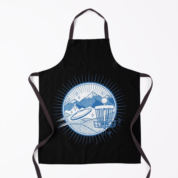 Item preview, Disc Golf Flying Disc Golfer Mountain Scene designed and sold by LuminOrb.