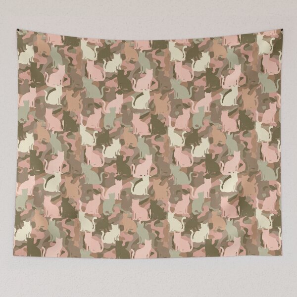 Item preview, Artistic Desert Cat Camo Print  - Birthday Gift Ideas designed and sold by RoyalStarsPatts.