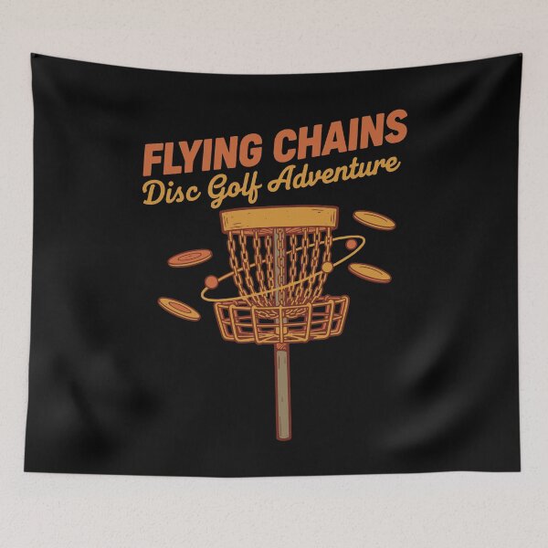 Item preview, Flying Chains Disc Golf Adventure Fun designed and sold by LuminOrb.