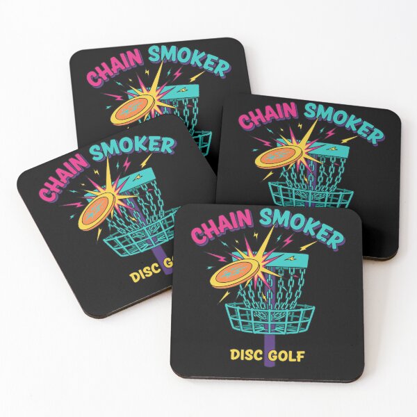 Item preview, Chain Smoker Disc Golf Fun Frisbee Scene designed and sold by LuminOrb.