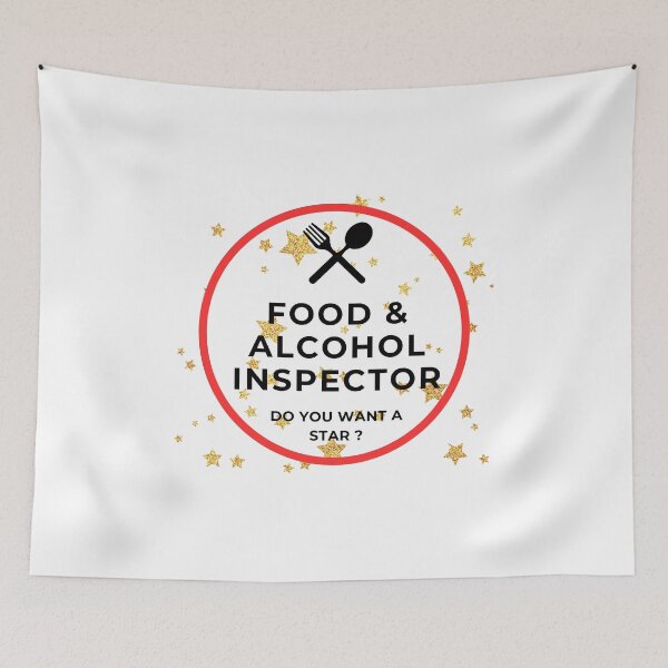 Item preview, FOOD & ALCOHOL INSPECTOR designed and sold by JI-PIXEL-PLACE.