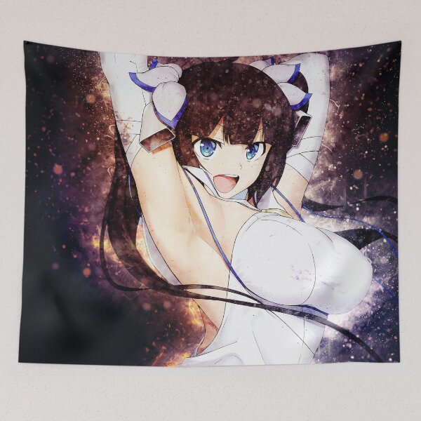 Item preview, Hestia DanMachi Anime Goddess Fantasy Magic Fire Energy Divine designed and sold by mildaclairmo.