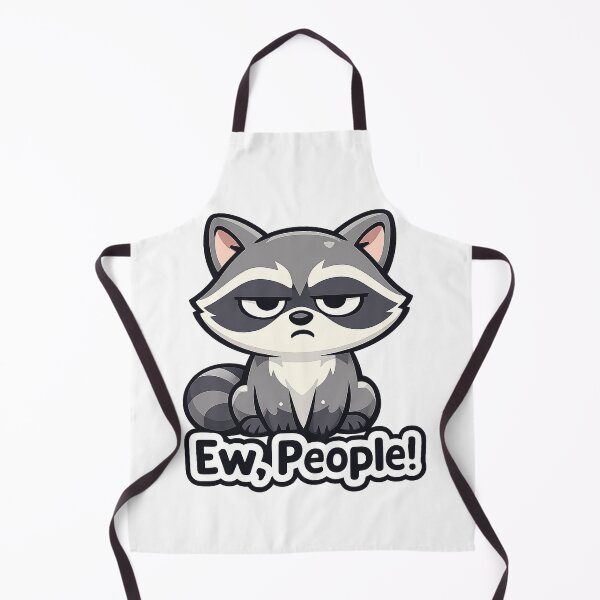 Item preview, Ew, People! – Cute Grumpy Raccoon Introvert Humor Design designed and sold by inaveed.