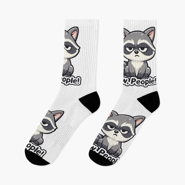 Item preview, Ew, People! – Cute Grumpy Raccoon Introvert Humor Design designed and sold by inaveed.