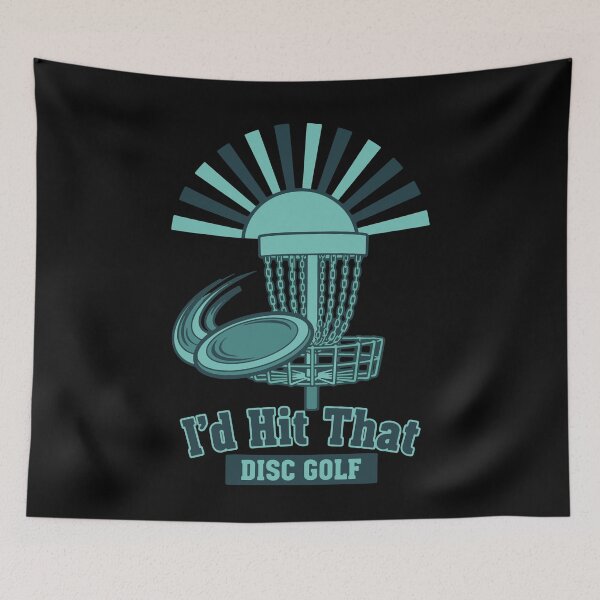 Item preview, Id Hit That Disc Golf Funny Disc Golfer Scene designed and sold by LuminOrb.