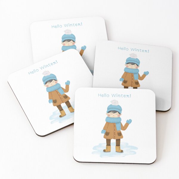 Item preview, Hello Winter! designed and sold by ItiSharmaArt.