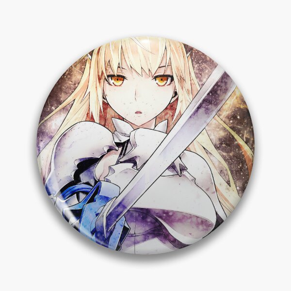 Item preview, Ais Wallenstein DanMachi Anime Warrior Sword Fantasy Battle Power designed and sold by mildaclairmo.