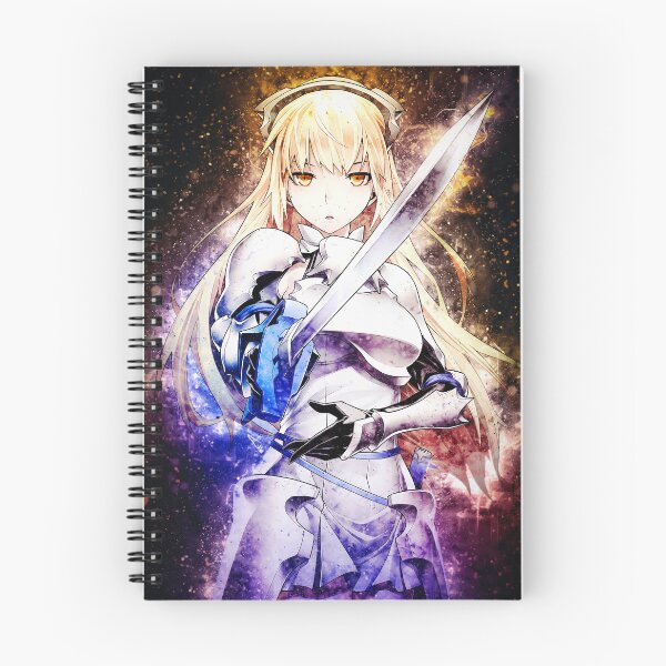 Item preview, Ais Wallenstein DanMachi Anime Warrior Sword Fantasy Battle Power designed and sold by mildaclairmo.