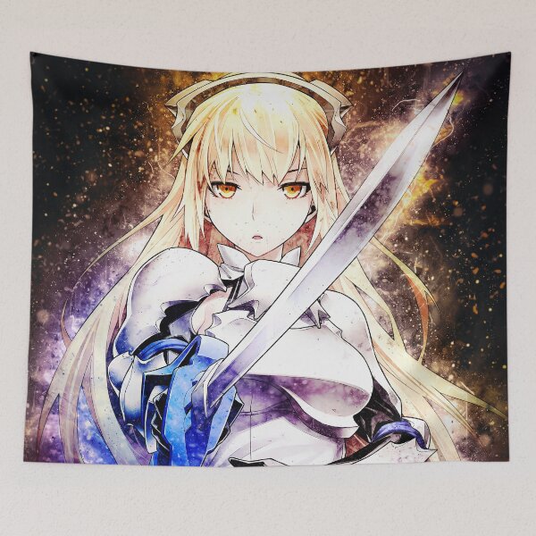 Item preview, Ais Wallenstein DanMachi Anime Warrior Sword Fantasy Battle Power designed and sold by mildaclairmo.