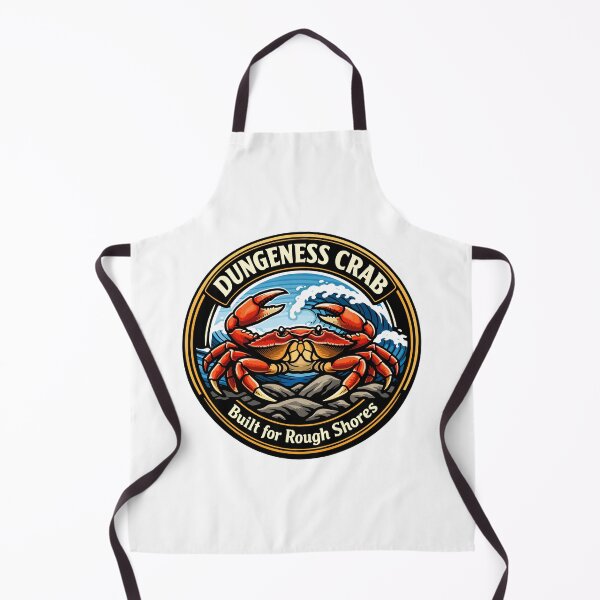 Item preview, Dungeness Crab Built for Rough Shores Illustration designed and sold by WildlifeInc.