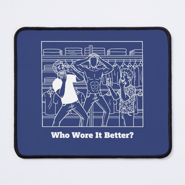 Item preview, White Line Art: Who Wore It Better? Queer Dressing Room Comic designed and sold by Elando1212.