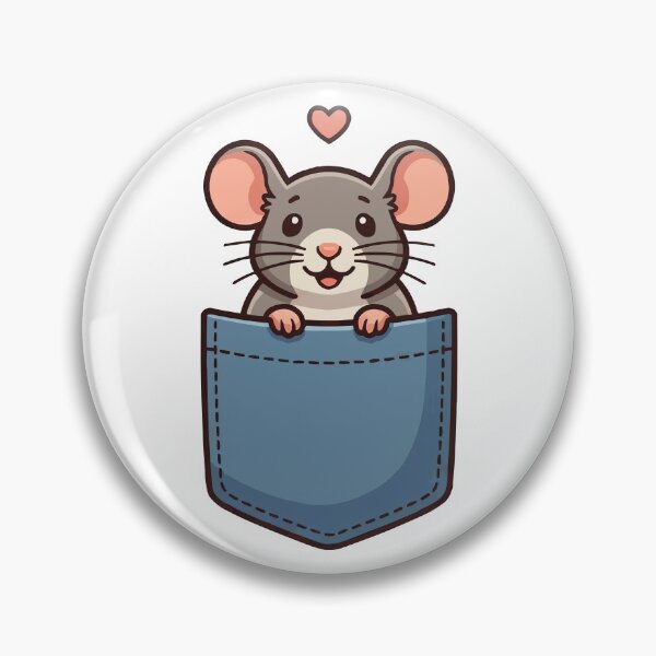 Item preview, Pocket Puppy Rat - Cute Social Pet Rat in Pocket designed and sold by Petzzz.