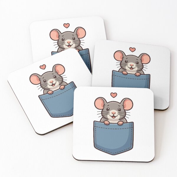 Item preview, Pocket Puppy Rat - Cute Social Pet Rat in Pocket designed and sold by Petzzz.