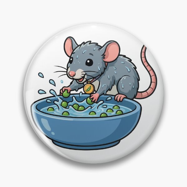 Item preview, Pea Fishing Champion - Funny Summer Pet Rat Activity designed and sold by Petzzz.