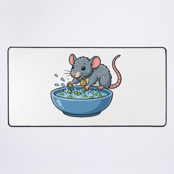 Item preview, Pea Fishing Champion - Funny Summer Pet Rat Activity designed and sold by Petzzz.