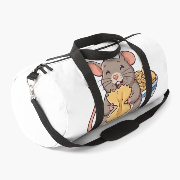 Item preview, Cute Rat Eating Pasta - Carb Loader Fancy Rat Meme designed and sold by Petzzz.