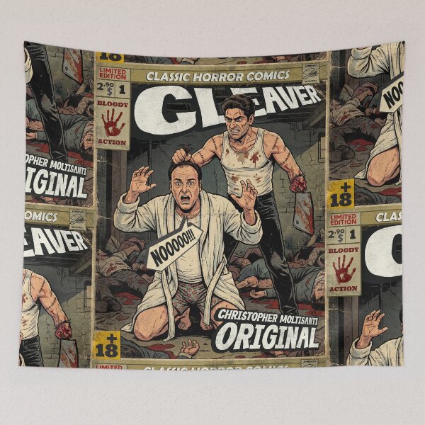 Item preview, The Cleaver (The Sopranos) Vintage Comic Cover Art designed and sold by Back2Collage.
