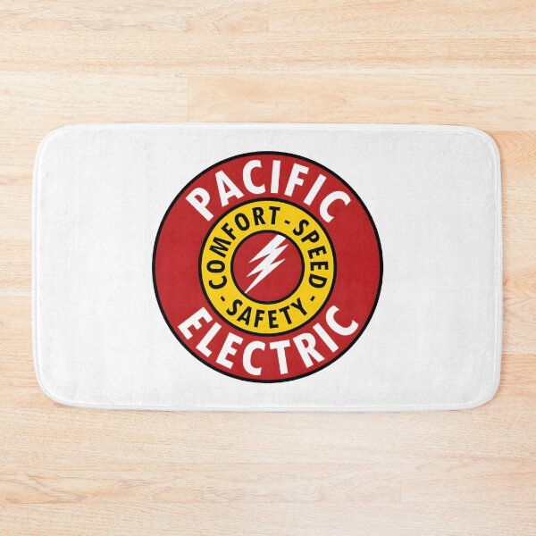 Item preview, Vintage Pacific Electric Railway "Red Car" Logo designed and sold by CharlieDesings.