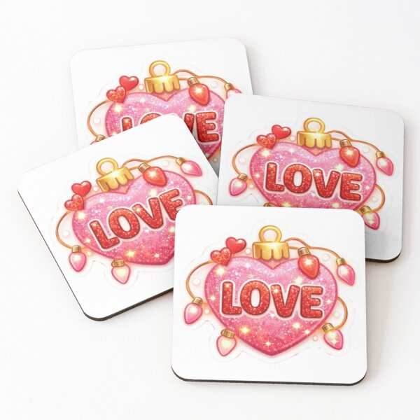 Item preview, Love Glitter Heart designed and sold by lorand-designs.