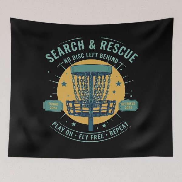 Item preview, Search And Rescue No Disc Left Behind Disc Golf designed and sold by LuminOrb.