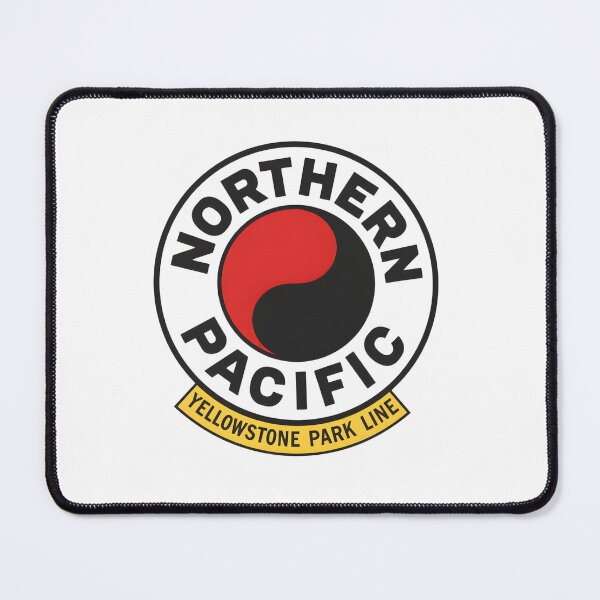Item preview, Vintage Northern Pacific Railway Yellowstone Park Line Logo designed and sold by CharlieDesings.