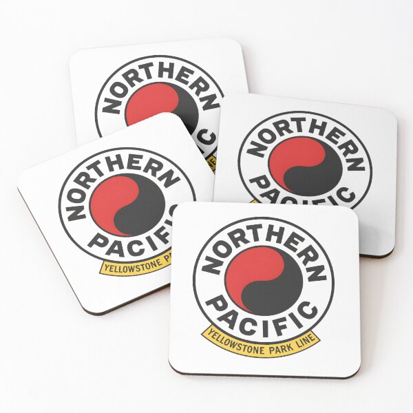 Item preview, Vintage Northern Pacific Railway Yellowstone Park Line Logo designed and sold by CharlieDesings.