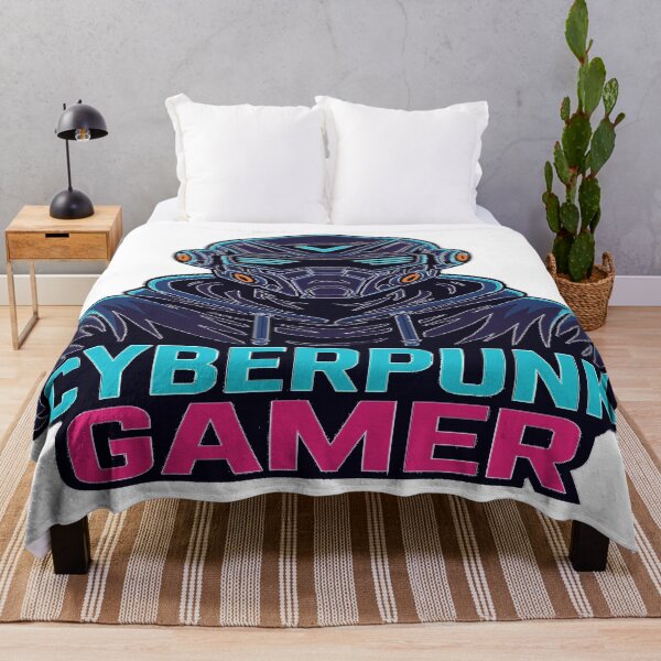 Item preview, Cyberpunk Gamer – Futuristic Gaming Neon Design designed and sold by GoldenPaw Society.