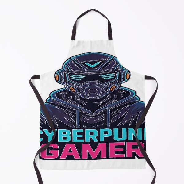 Artikelvorschau, Cyberpunk Gamer – Futuristisches Gaming-Neon-Design entworfen und verkauft von GoldenPaw Society.