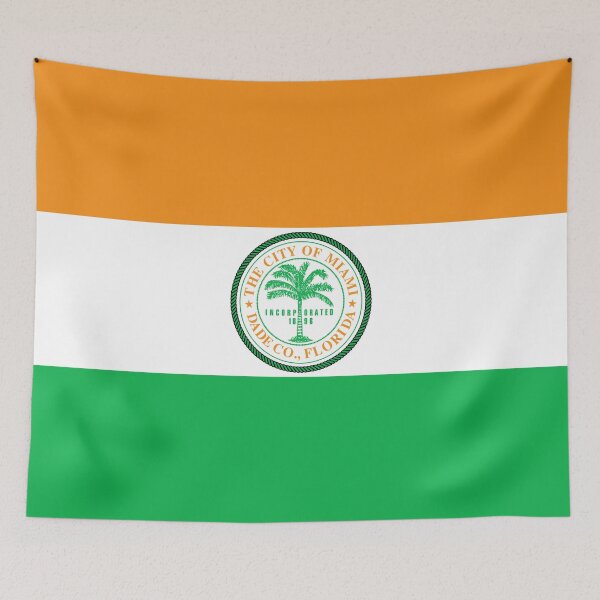 Item preview, Miami flag designed and sold by rheyes.