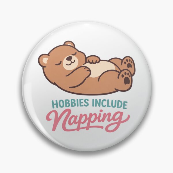 Item preview, Hobbies Include Napping - Sleeping Bear designed and sold by Jakarprint.