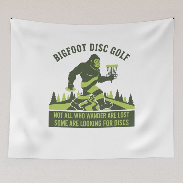 Item preview, Bigfoot Disc Golf Some Are Looking For Discs designed and sold by LuminOrb.