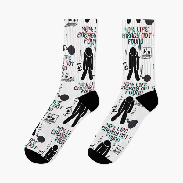 Item preview, 404: LIFE ENERGY NOT FOUND designed and sold by JI-PIXEL-PLACE.