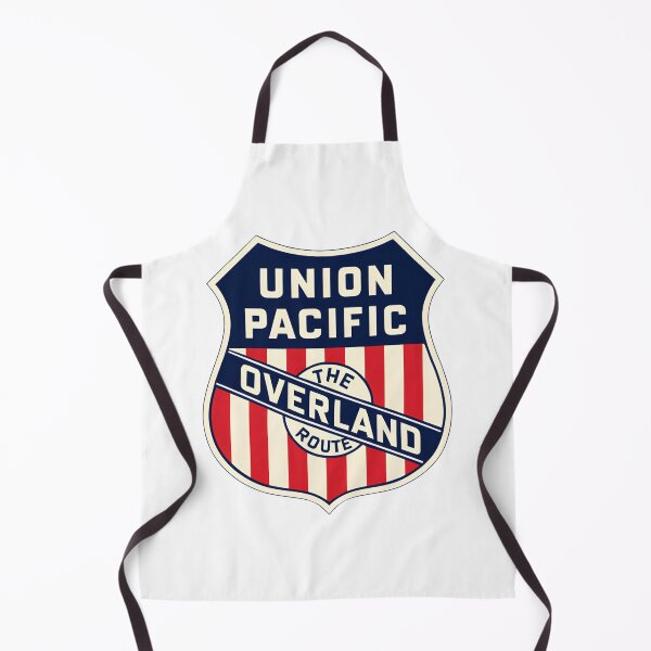 Item preview, Vintage Union Pacific Railroad "The Overland Route" Shield Logo designed and sold by CharlieDesings.