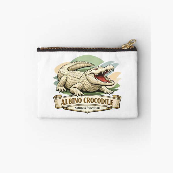 Item preview, Albino Crocodile Nature’s Rare Exception designed and sold by WildlifeInc.