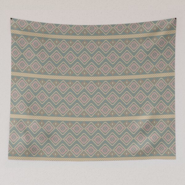 Item preview, Traditional Ikat Surface, Soft Ikat Geometry designed and sold by Bluesky992.