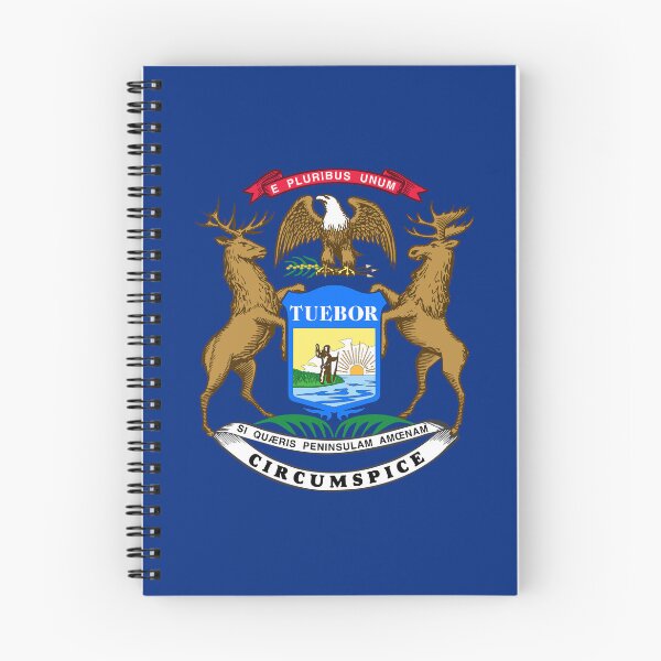 Item preview, Michigan flag designed and sold by rheyes.