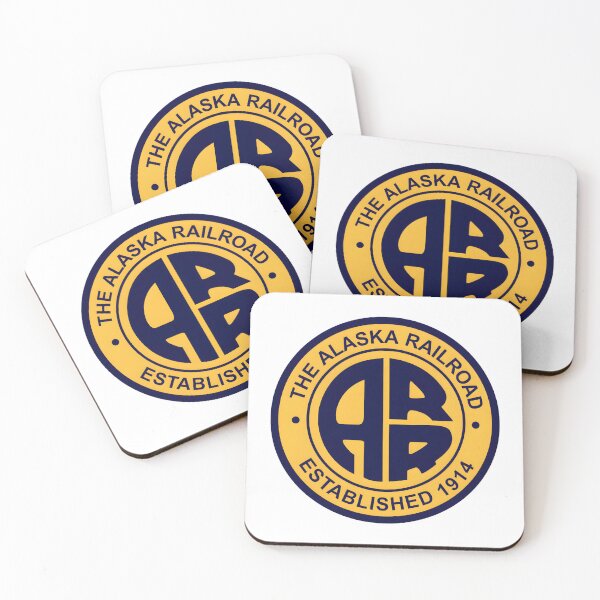 Item preview, Vintage Alaska Railroad "ARR" Circular Logo designed and sold by CharlieDesings.