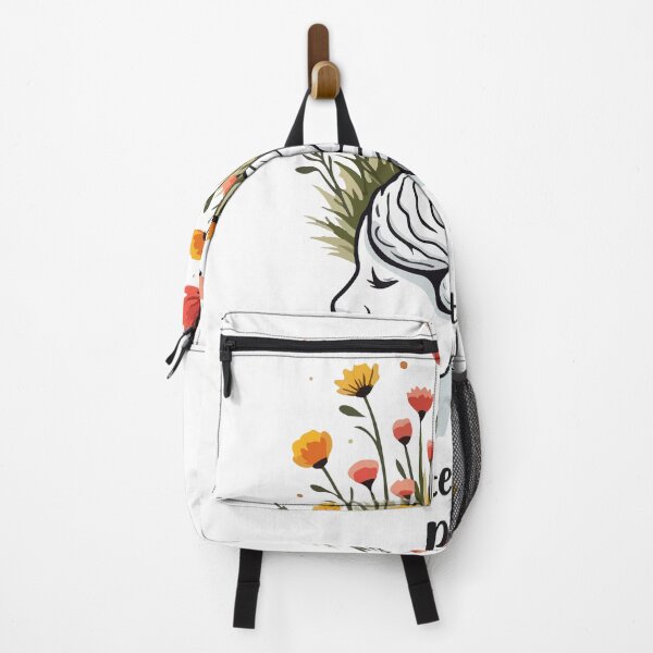 Item preview, Protect Your Peace - Floral Brain Mental Health Awareness Illustration designed and sold by Design-Pro-21.